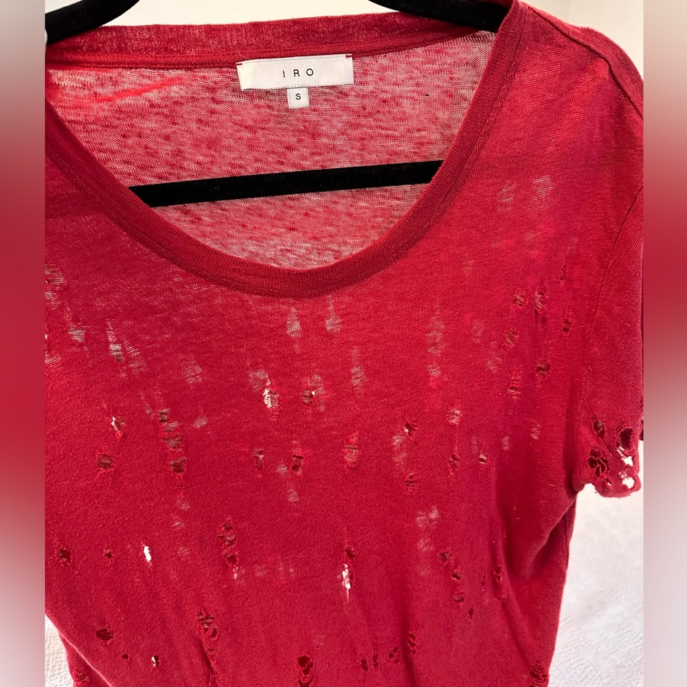 IRO burnout t shirt